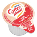 Coffee-mate Liquid Coffee Creamer, Original, 0.38 oz Mini Cups, 50/Box (35110BX)