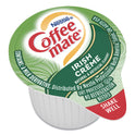 Coffee-mate Liquid Coffee Creamer, Irish Creme, 0.38 oz Mini Cups, 50/Box, 4 Boxes/Carton, 200 Total/Carton (35112CT)