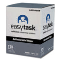 HOSPECO Easy Task F310 Wiper, Quarterfold, 1-Ply, 10 x 13, White, Zipper Bag, 175/Bag (NETF310QZGW)