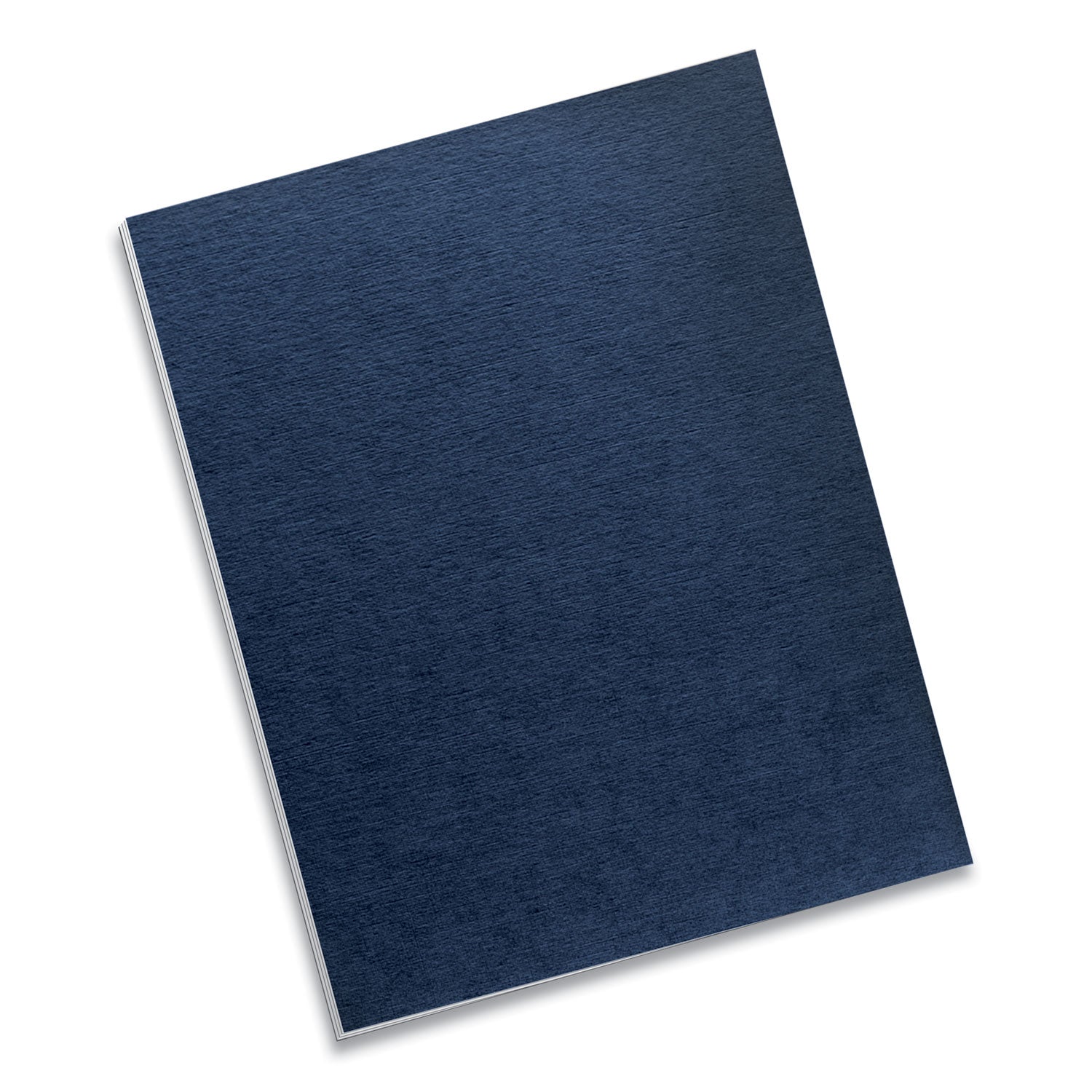 Fellowes Expressions Linen Texture Presentation Covers for Binding Systems, Navy, 11 x 8.5, Unpunched, 200/Pack (52098)