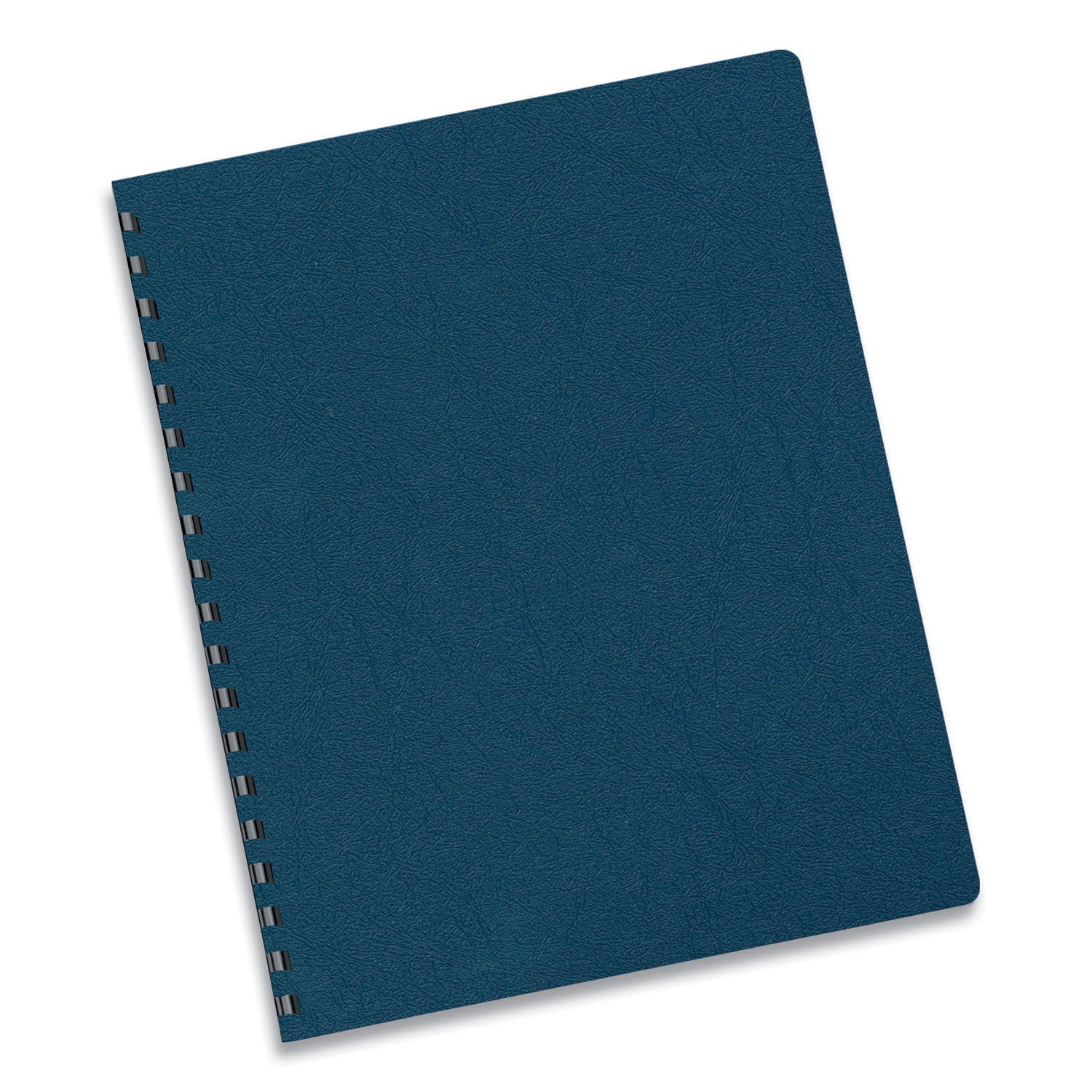 Fellowes Executive Leather-Like Presentation Cover, Navy, 11.25 x 8.75, Unpunched, 50/Pack (52145)