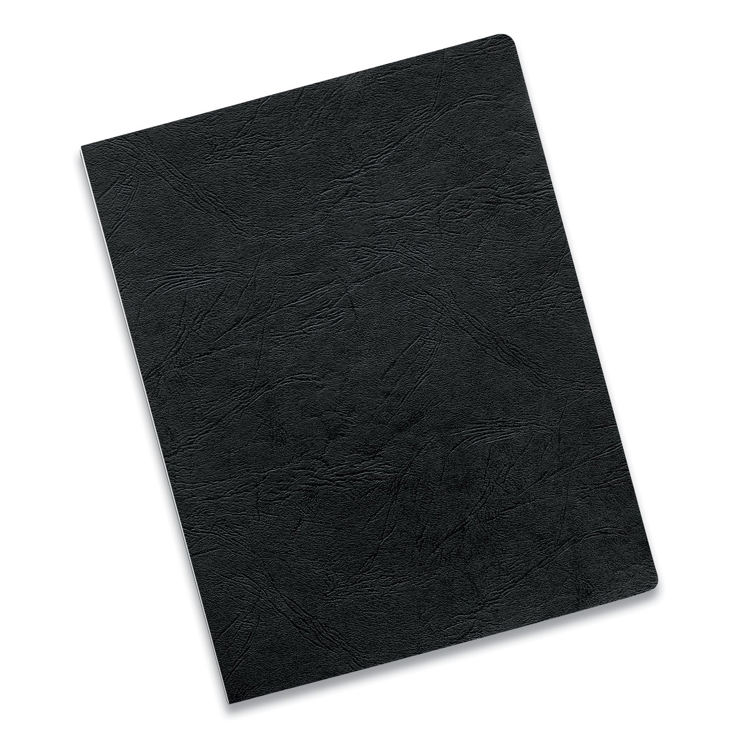 Fellowes Executive Leather-Like Presentation Cover, Black, 11.25 x 8.75, Unpunched, 200/Pack (52149)