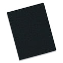 Fellowes Expressions Classic Grain Texture Presentation Covers for Binding Systems, Black, 11.25 x 8.75, Unpunched, 200/Pack (52138)