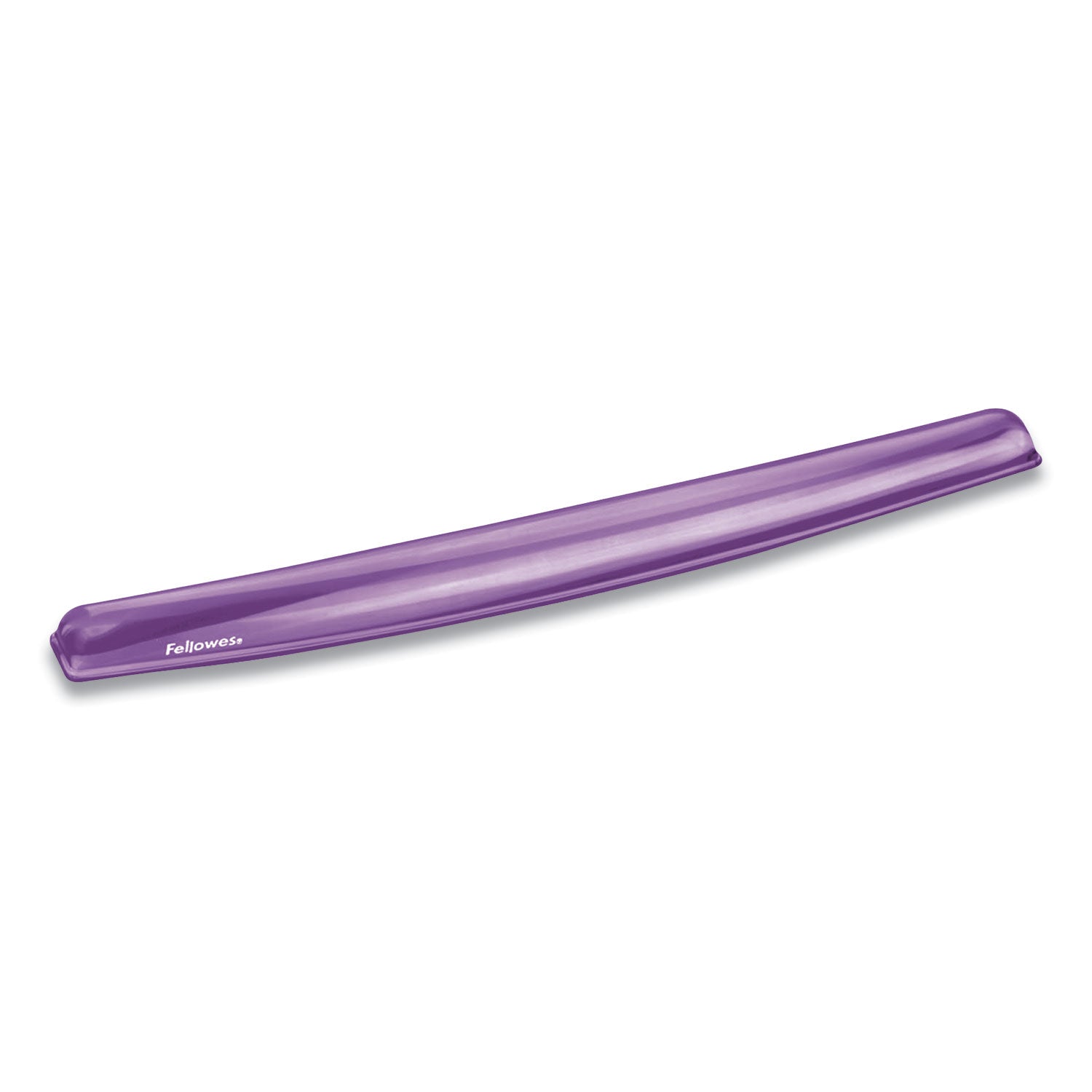 Fellowes Gel Crystals Keyboard Wrist Rest, 18.5 x 2.25, Purple (91437)