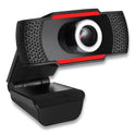 Adesso CyberTrack H3 720P HD USB Webcam with Microphone, 1280 pixels x 720 pixels, 1.3 Mpixels, Black