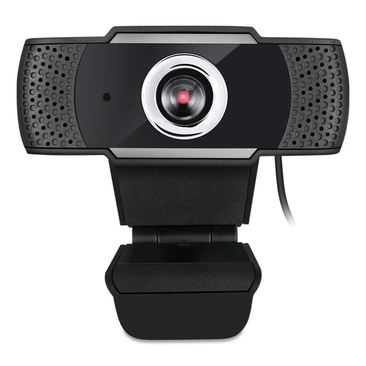 Adesso CyberTrack H4 1080P HD USB Manual Focus Webcam with Microphone, 1920 Pixels x 1080 Pixels, 2.1 Mpixels, Black