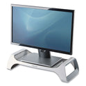 Fellowes I-Spire Series Monitor Lift, 20" x 8.88" x 4.88", White/Gray, Supports 25 lbs (9311101)