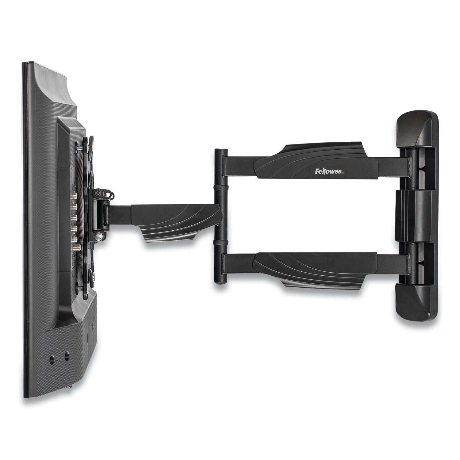 Fellowes Full Motion TV Wall Mount, 16.25w x 19.75d x 17.87h, Black (8043601)