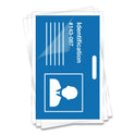 Fellowes Laminating Pouches, 7 mil, 3.88" x 2.63", Gloss Clear, 100/Pack (52050)