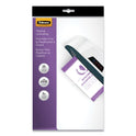 Fellowes Laminating Pouches, 3 mil, 9" x 14.5", Gloss Clear, 25/Pack (52006)