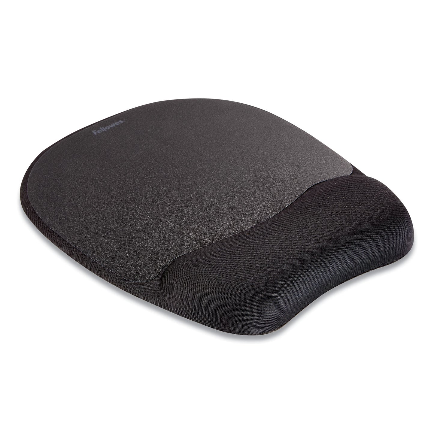 Fellowes Memory Foam Mouse Pad with Wrist Rest, 7.93 x 9.25, Black (9176501)