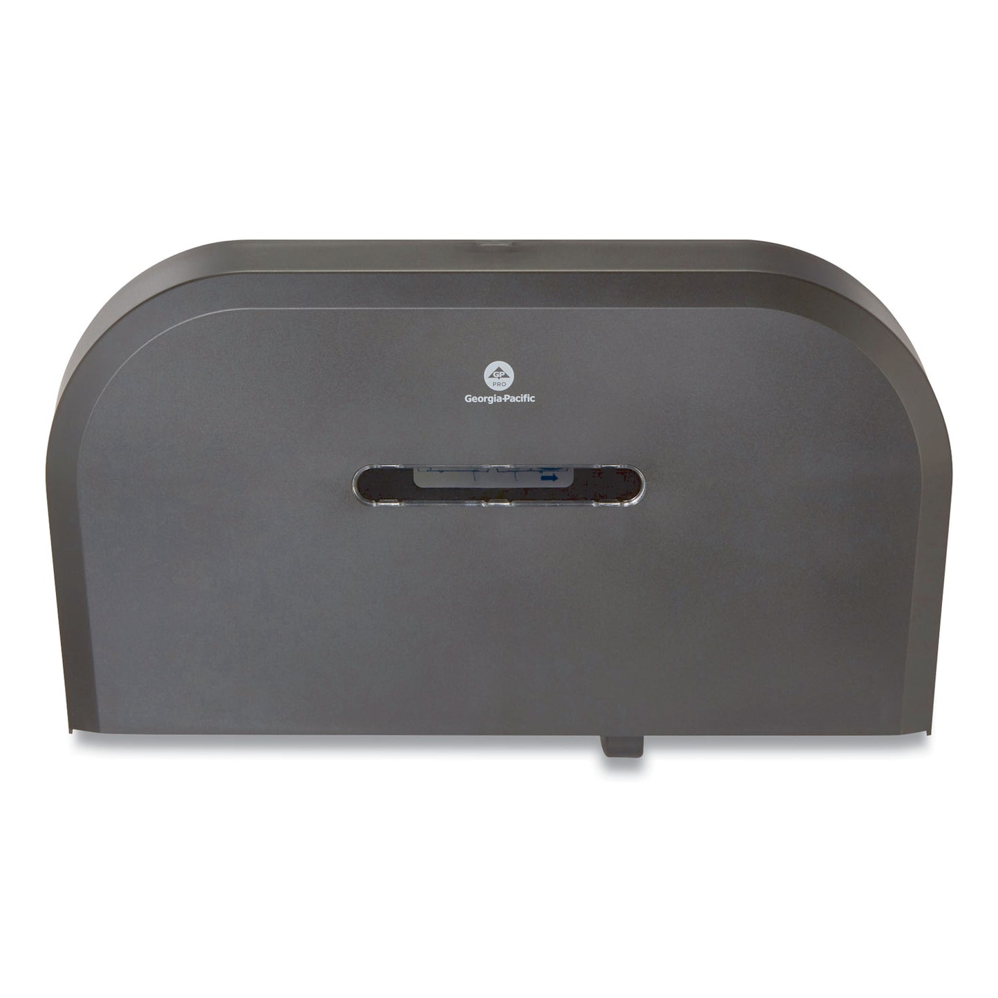 Georgia Pacific Professional Jumbo Jr. Bathroom Tissue Dispenser, Double Roll, 22.1 x 4.8 x 12.1, Black (59210)