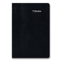Blueline DuraGlobe Daily Planner, 30-Minute Appointments, 8 x 5, Black Soft Cover, 12-Month (Jan to Dec): 2025 (C21021T)