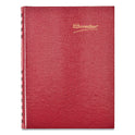 Brownline CoilPro Ruled Daily Planner, 8.25 x 5.75, Red Cover, 12-Month (Jan to Dec): 2025 (CB389CRED)