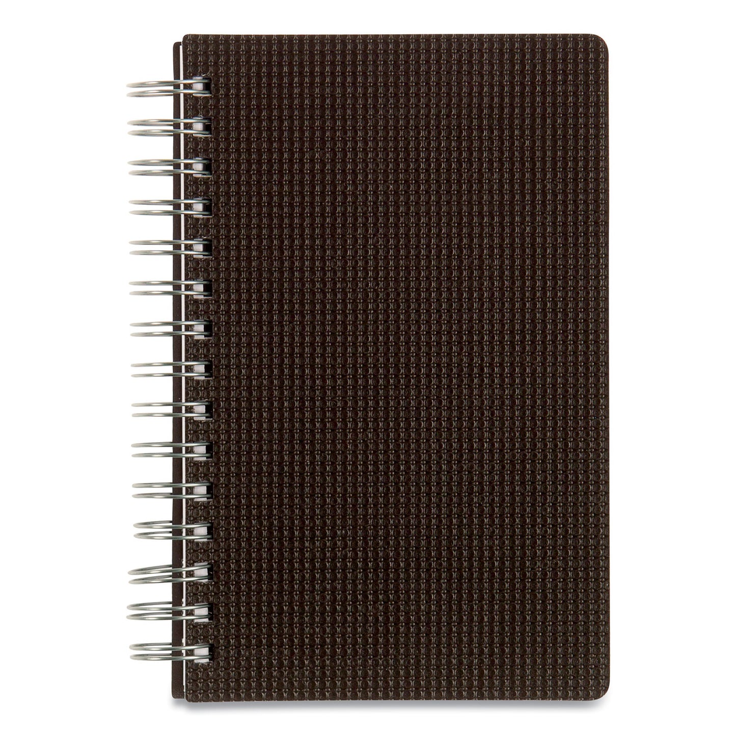 Brownline DuraFlex Daily Planner, 8 x 5, Black Cover, 12-Month (Jan to Dec): 2025 (CB634VBLK)