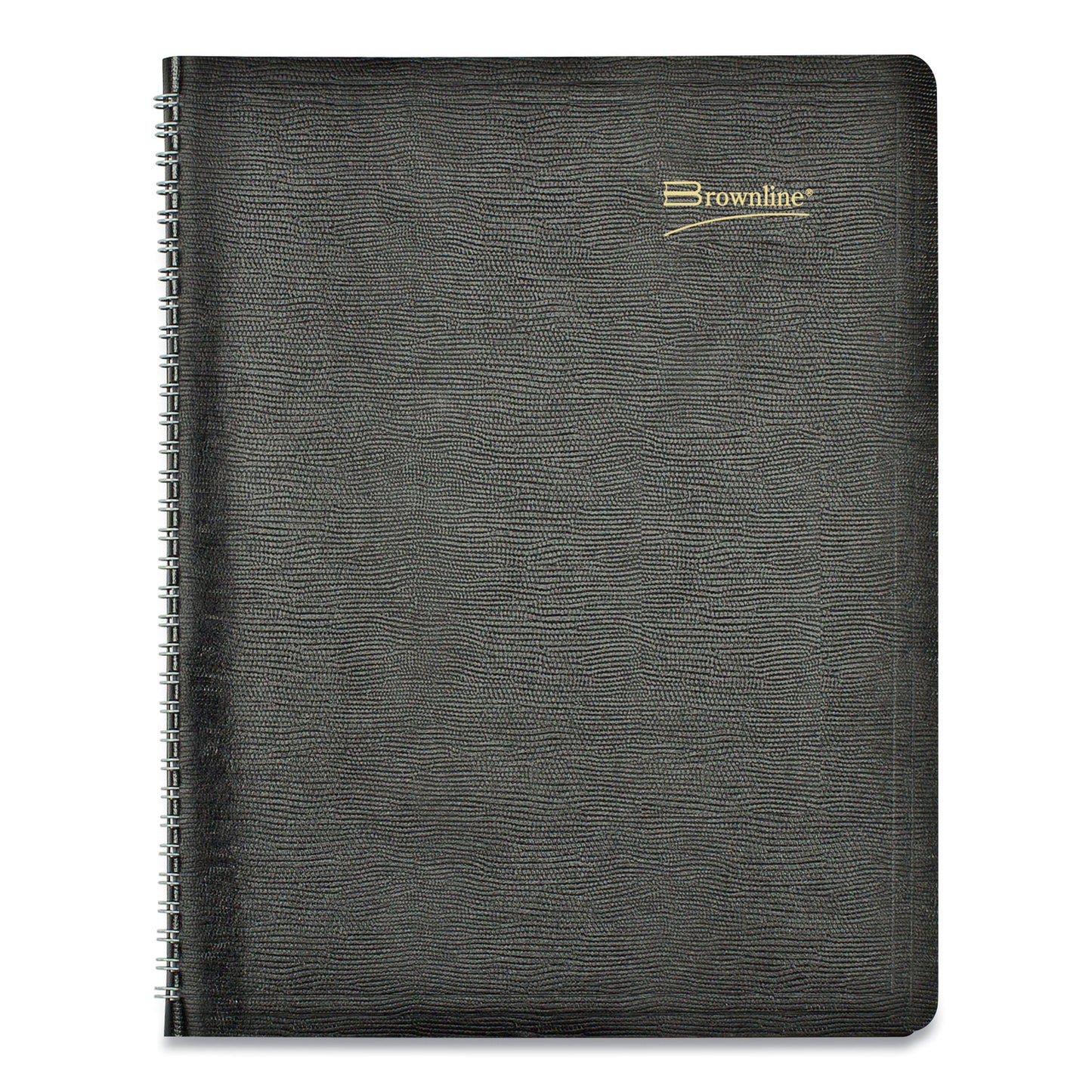 Brownline Essential Collection 14-Month Ruled Monthly Planner, 11 x 8.5, Black Cover, 14-Month: Dec 2024 to Jan 2026 (CB1262BLK)