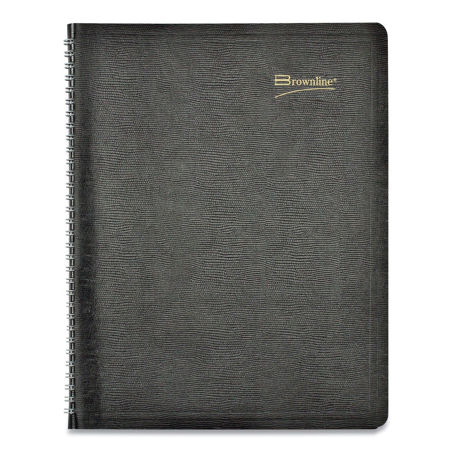 Brownline Essential Collection 14-Month Ruled Monthly Planner, 11 x 8.5, Black Cover, 14-Month: Dec 2024 to Jan 2026 (CB1262BLK)