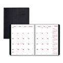Brownline DuraFlex 14-Month Planner, 11 x 8.5, Black Cover, 14-Month: Dec 2024 to Jan 2026 (CB1262VBLK)