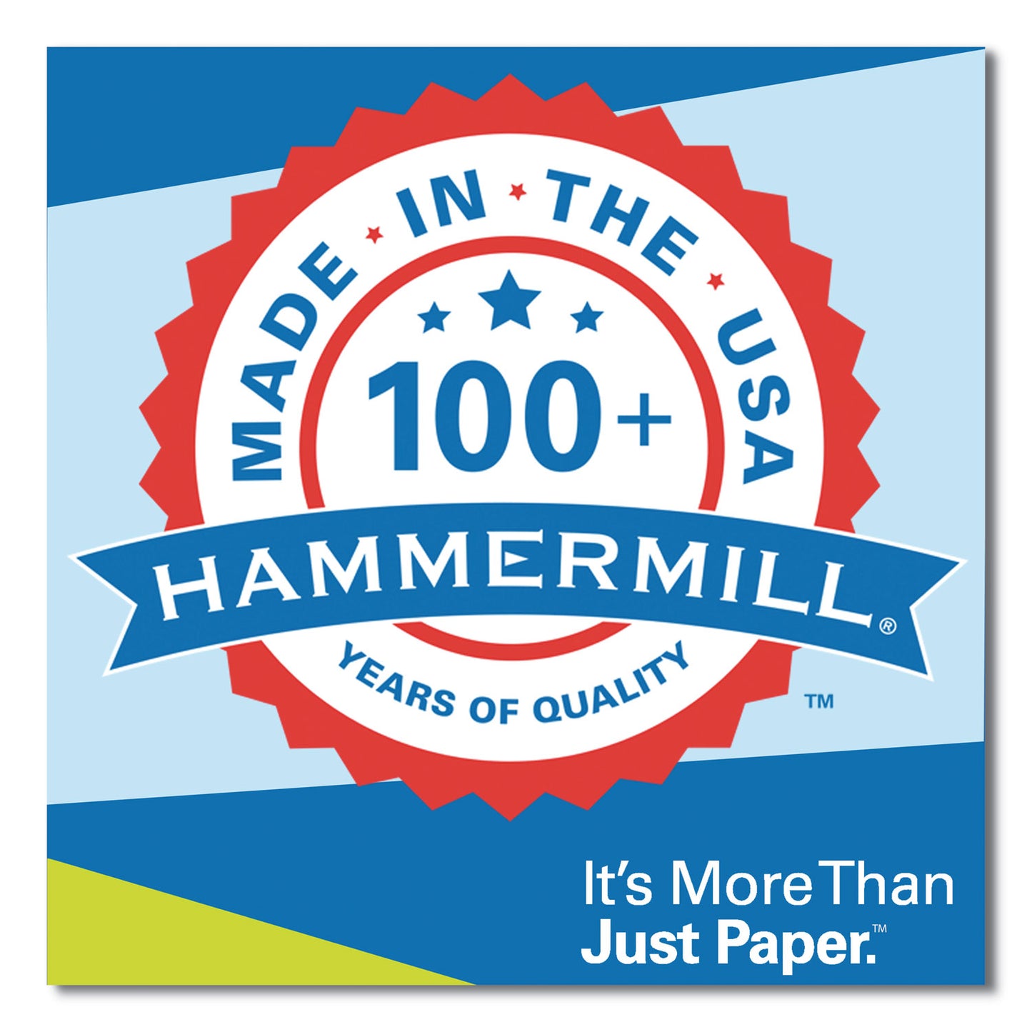 Hammermill Copy Plus Print Paper, 92 Bright, 20 lb Bond Weight, 8.5 x 14, White, 500/Ream (105015)