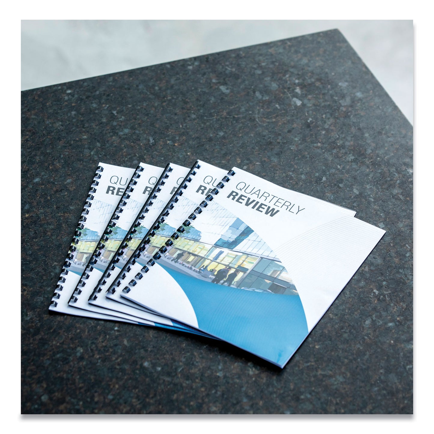 Fellowes Plastic Comb Bindings, 3/4" Diameter, 150 Sheet Capacity, Black, 100/Pack (52367)