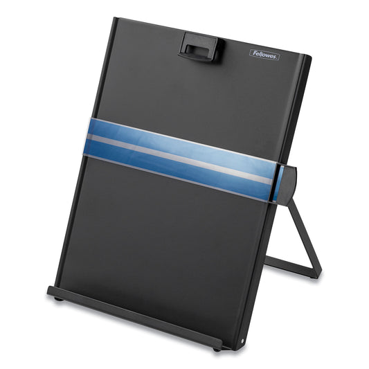 Fellowes Metal Copyholder, 200 Sheet Capacity, Steel, Black (11053)