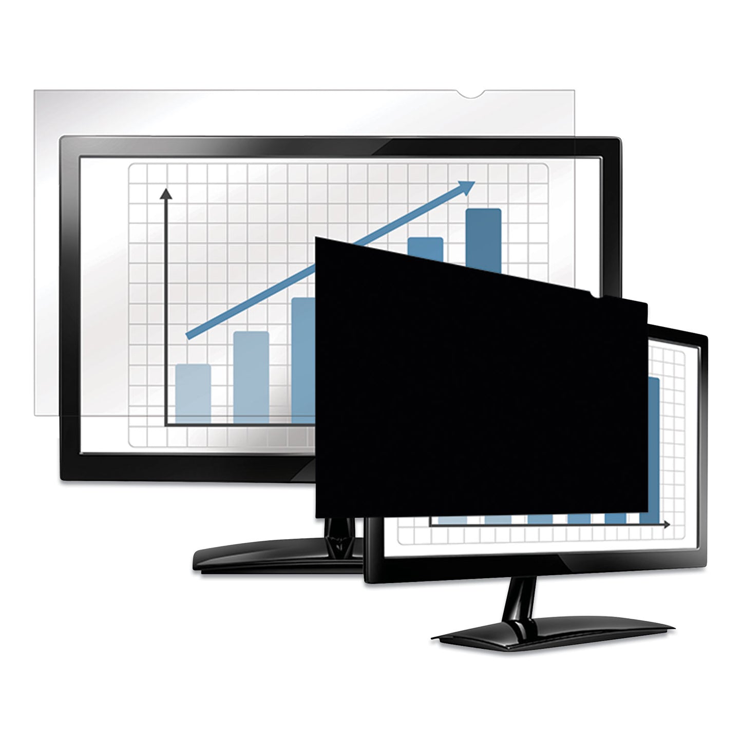 Fellowes PrivaScreen Blackout Privacy Filter for 22" Widescreen Flat Panel Monitor, 16:10 Aspect Ratio (4801501)