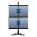 Professional Series Freestanding Dual Stacking Monitor Arm, For 32" Monitors, 15.3" x 35.5" x 11", Black, Supports 17 lb