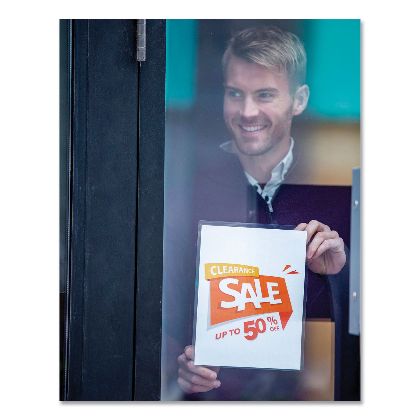 Fellowes Self-Adhesive Laminating Pouches, 5 mil, 9" x 11.5", Gloss Clear, 5/Pack (52205)