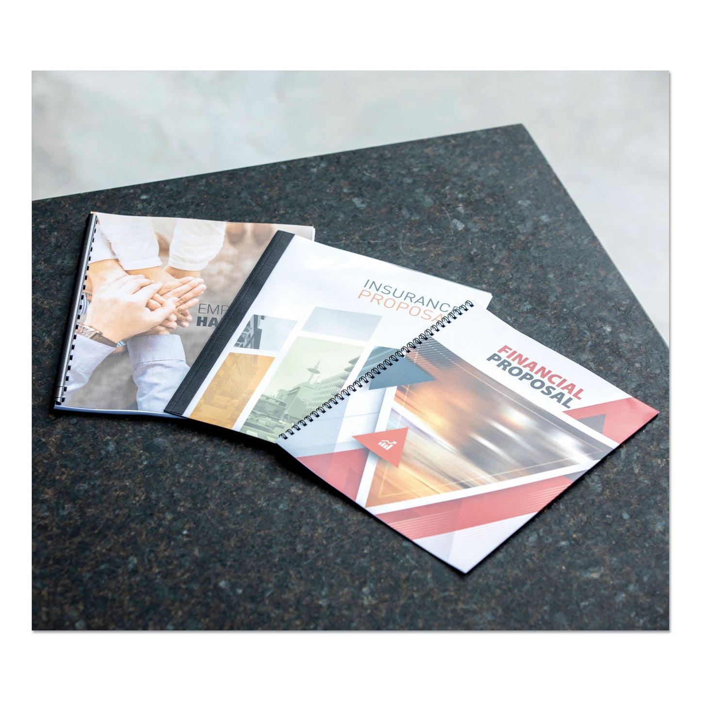 Fellowes Wire Bindings, 1/2" Diameter, 100 Sheet Capacity, Black, 25/Pack (5255401)