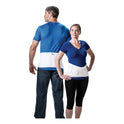 CoreProducts CorFit System Lumbosacral Spinal Back Support, X-Large, 40" to 52" Waist, White (LSB7000XL)