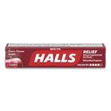 Halls Mentho-Lyptus Cough and Sore Throat Lozenges, Cherry, 9/Pack, 20 Packs/Box (AMC62476)