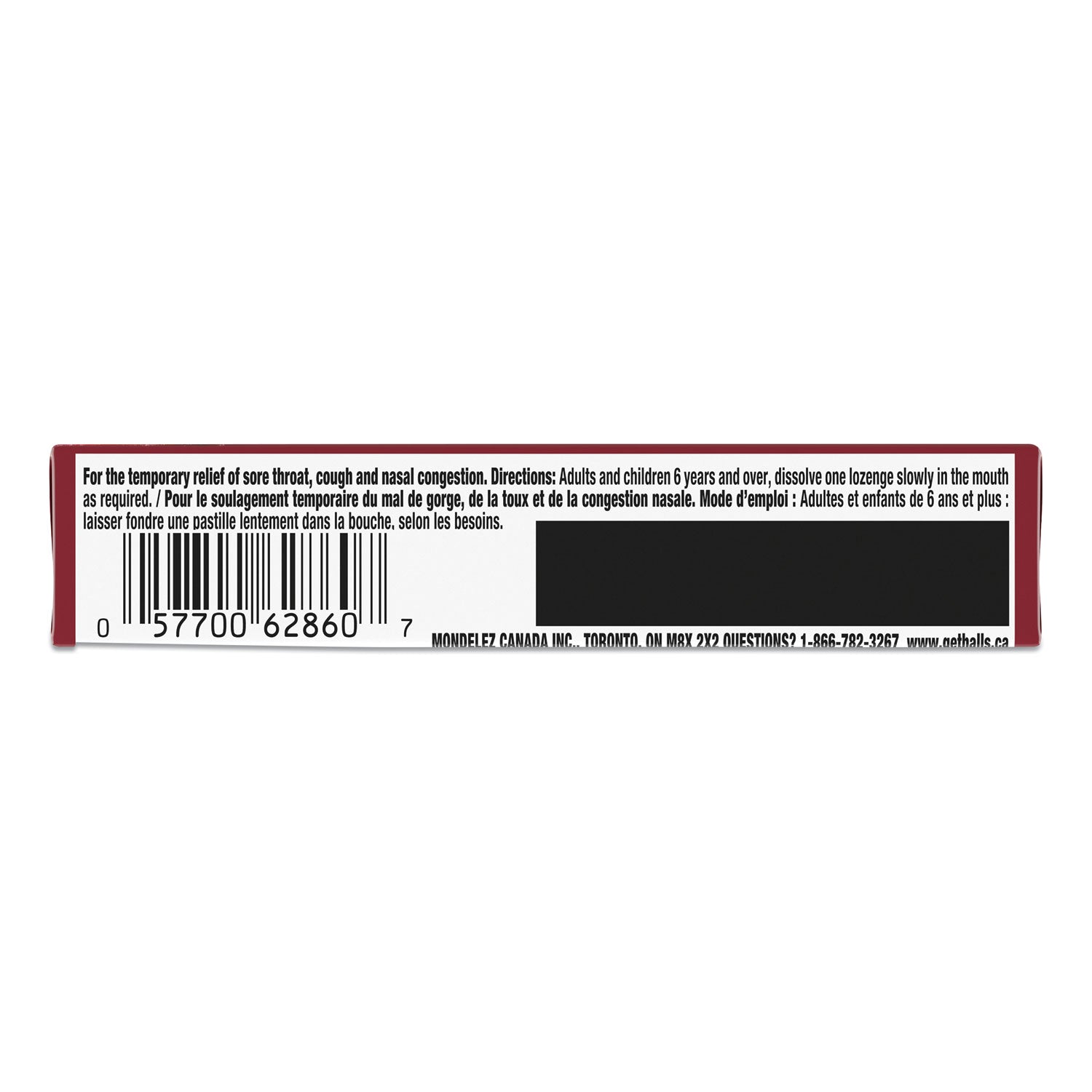 Halls Mentho-Lyptus Cough and Sore Throat Lozenges, Cherry, 9/Pack, 20 Packs/Box (AMC62476)