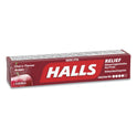 Halls Mentho-Lyptus Cough and Sore Throat Lozenges, Cherry, 9/Pack, 20 Packs/Box (AMC62476)