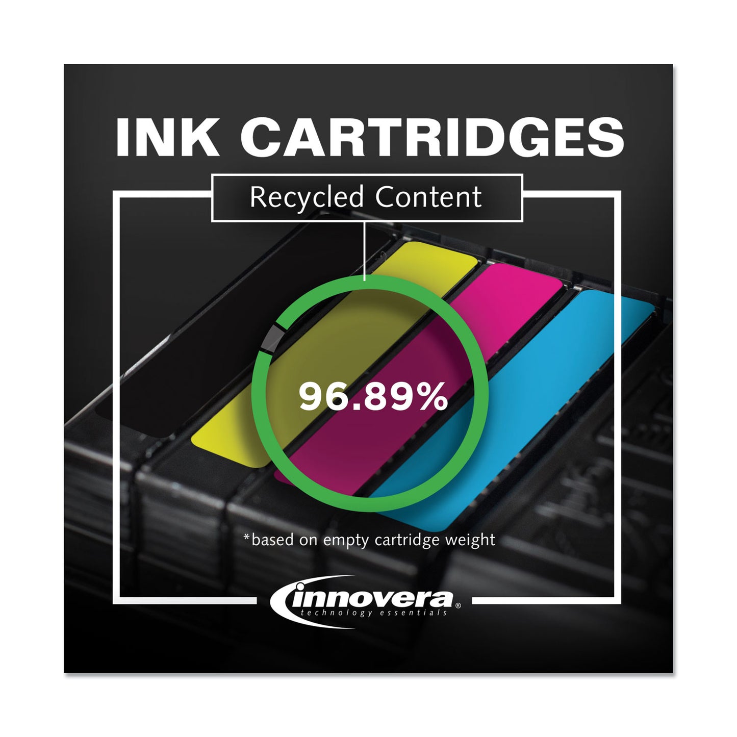 Innovera Remanufactured Cyan Ink, Replacement for CLI-221C (2947B001), 535 Page-Yield (CNCLI221C)