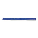 Paper Mate Write Bros. Ballpoint Pen, Stick, Medium 1 mm, Blue Ink, Blue Barrel, Dozen (3311131C)