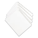 Avery Preprinted Legal Exhibit Side Tab Index Dividers, Allstate Style, 10-Tab, 3, 11 x 8.5, White, 25/Pack (82201)