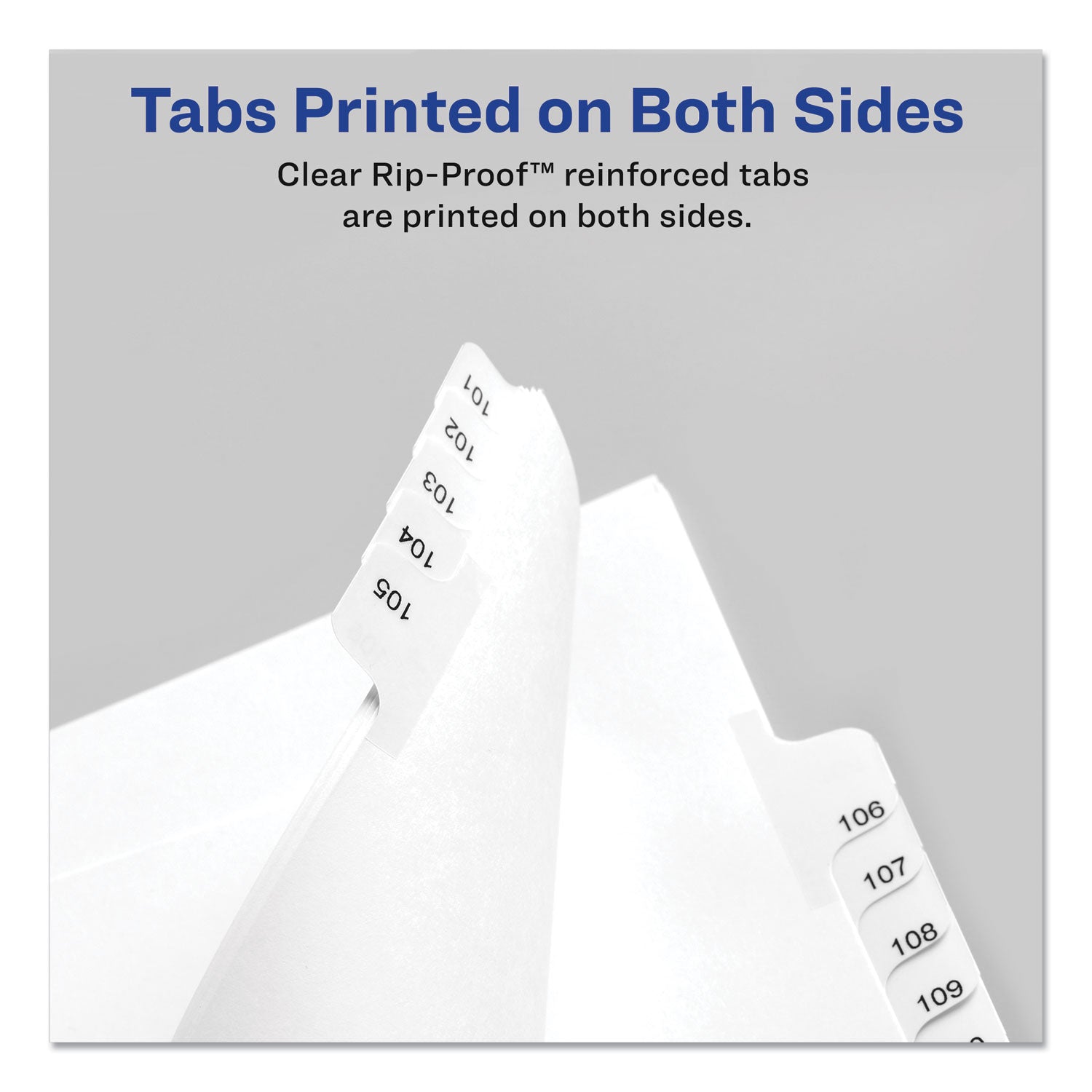 Avery Preprinted Legal Exhibit Side Tab Index Dividers, Allstate Style, 25-Tab, Exhibit 1 to Exhibit 25, 11 x 8.5, White, 1 Set (82106)