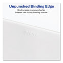 Avery Preprinted Legal Exhibit Side Tab Index Dividers, Allstate Style, 25-Tab, 151 to 175, 11 x 8.5, White, 1 Set (82189)