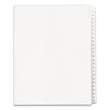 Avery Preprinted Legal Exhibit Side Tab Index Dividers, Allstate Style, 25-Tab, 1 to 25, 11 x 8.5, White, 1 Set, (1701) (01701)