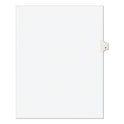 Preprinted Legal Exhibit Side Tab Index Dividers, Avery Style, 10-Tab, 9, 11 x 8.5, White, 25/Pack (11919)