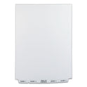 Preprinted Legal Exhibit Bottom Tab Index Dividers, Avery Style, 26-Tab, Exhibit 1 to Exhibit 25, 11 x 8.5, White, 1 Set (11378)