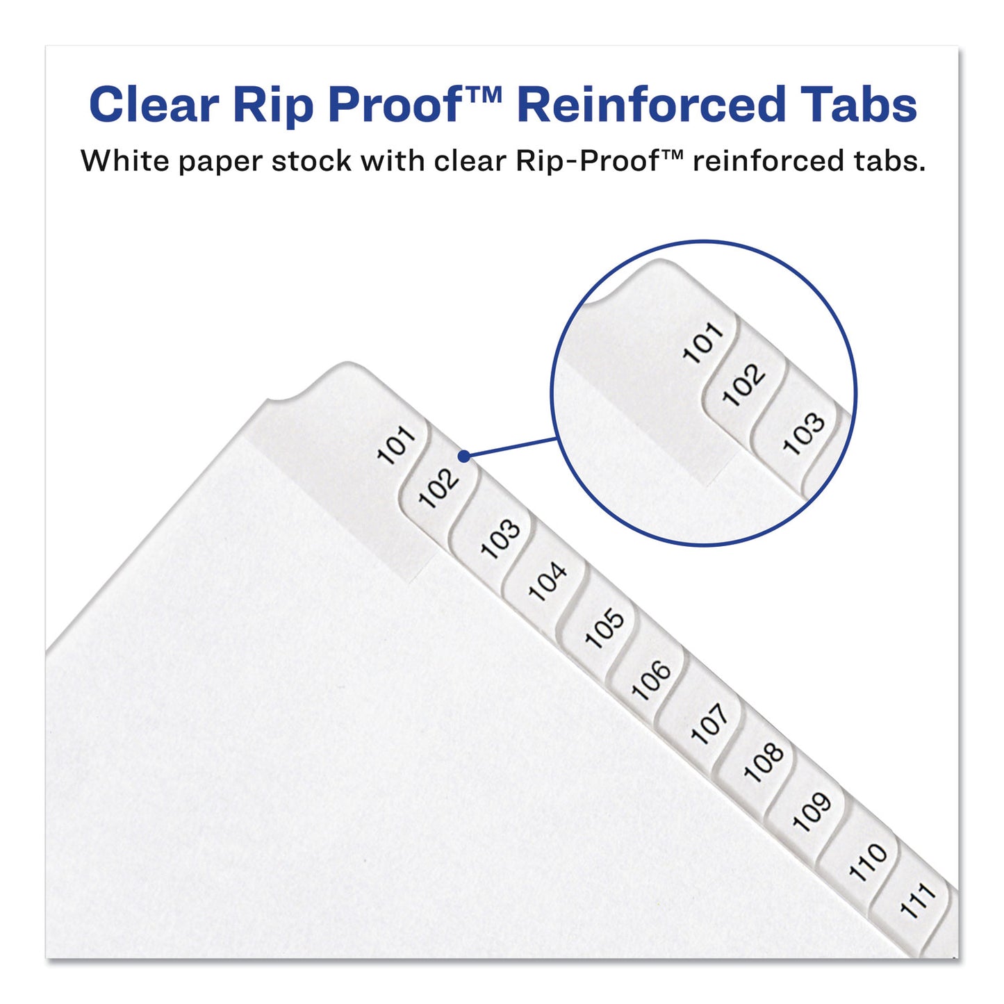 Avery Preprinted Legal Exhibit Side Tab Index Dividers, Allstate Style, 10-Tab, I to X, 11 x 8.5, White, 1 Set (82319)