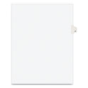 Preprinted Legal Exhibit Side Tab Index Dividers, Avery Style, 10-Tab, 8, 11 x 8.5, White, 25/Pack (11918)