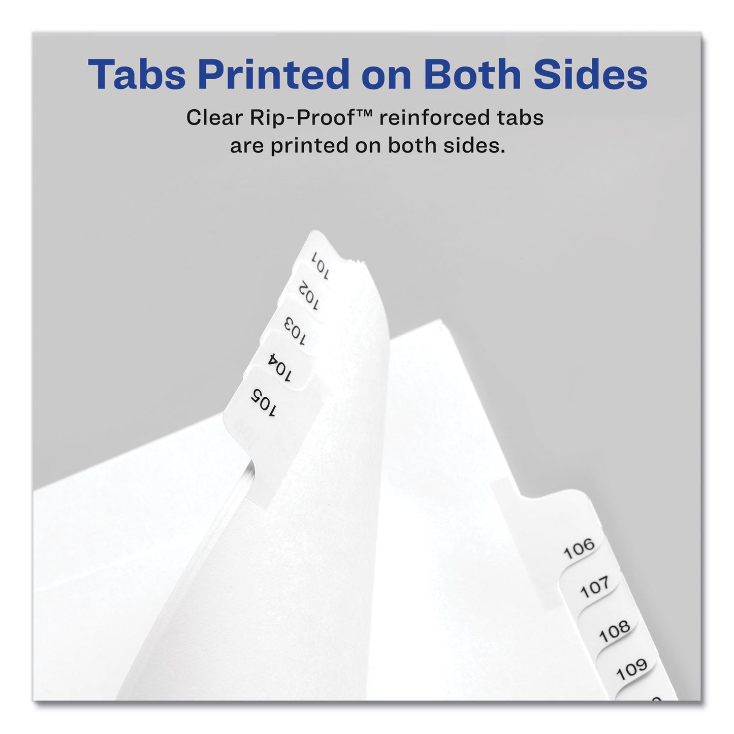 Avery Preprinted Legal Exhibit Side Tab Index Dividers, Allstate Style, 25-Tab, 1 to 25, 11 x 8.5, White, 1 Set, (1701) (01701)