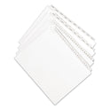 Avery Preprinted Legal Exhibit Side Tab Index Dividers, Allstate Style, 25-Tab, Exhibit 1 to Exhibit 25, 11 x 8.5, White, 1 Set (82106)