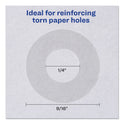 Avery Dispenser Pack Hole Reinforcements, 0.25" Dia, Clear, 200/Pack, (5721) (05721)