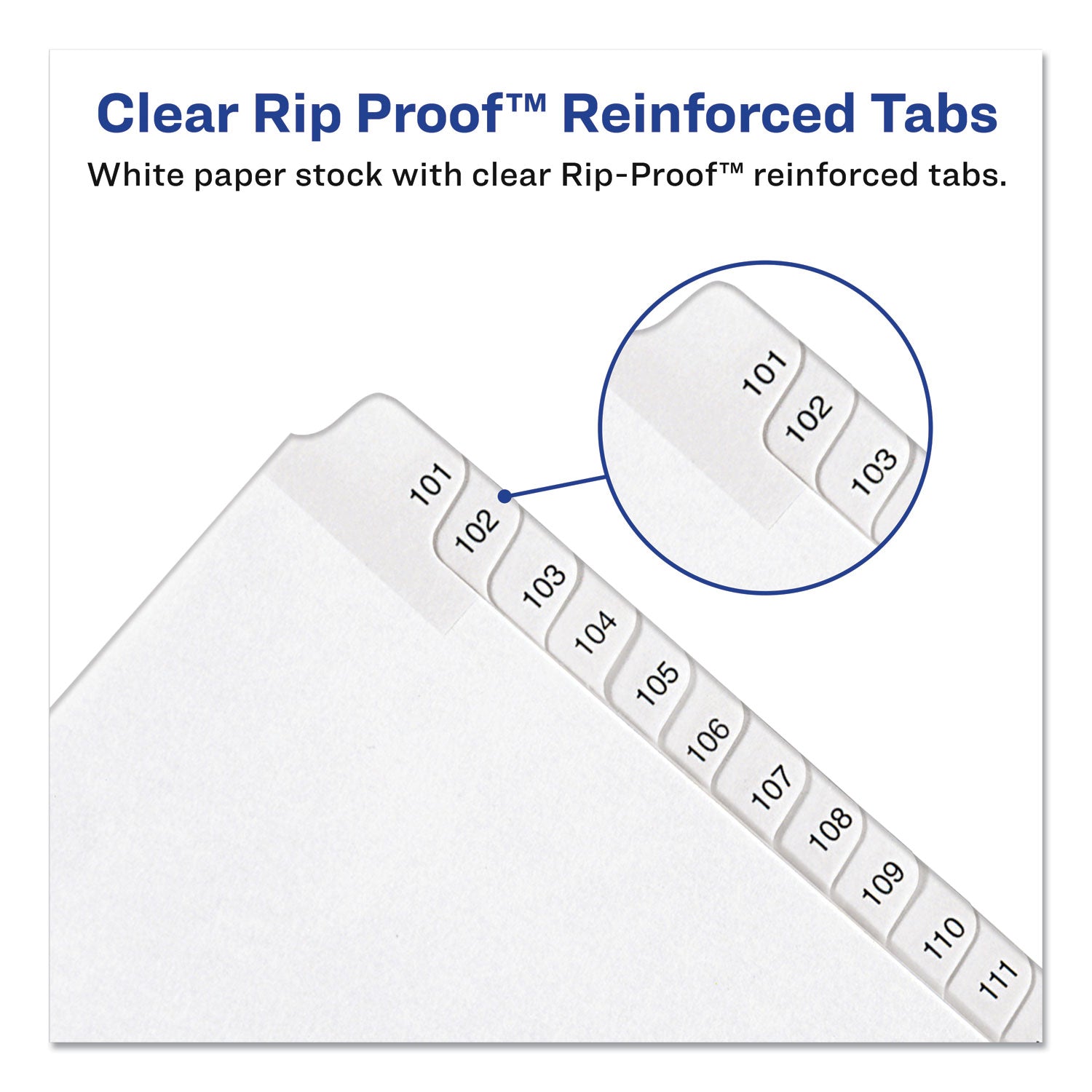 Avery Preprinted Legal Exhibit Side Tab Index Dividers, Allstate Style, 25-Tab, 51 to 75, 11 x 8.5, White, 1 Set, (1703) (01703)