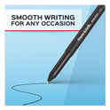 Paper Mate Write Bros. Ballpoint Pen, Stick, Medium 1 mm, Blue Ink, Blue Barrel, Dozen (3311131C)