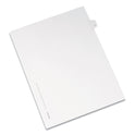 Avery Preprinted Legal Exhibit Side Tab Index Dividers, Allstate Style, 26-Tab, V, 11 x 8.5, White, 25/Pack (82184)