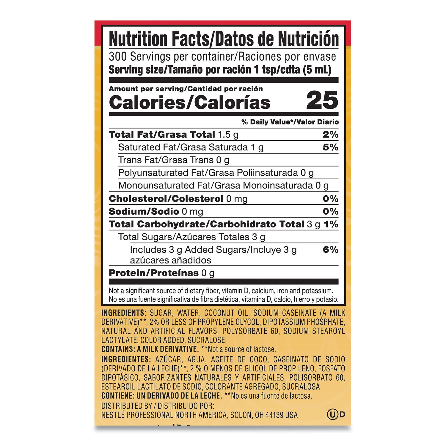 Coffee-mate Liquid Coffee Creamer, Hazelnut, 1.5 Liter Pump Bottle, 2/Carton (31831CT)